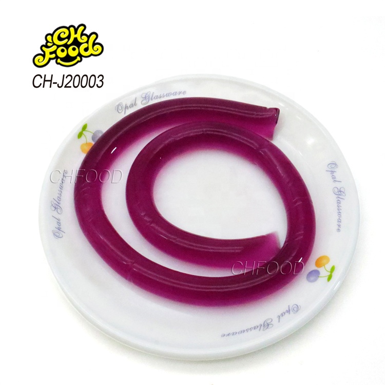 Low MOQ Wholesale Blueberry Mango Orange Peach and Apple Flavors Long Stick Fruity Jelly Pudding Candy Sweets for Kids