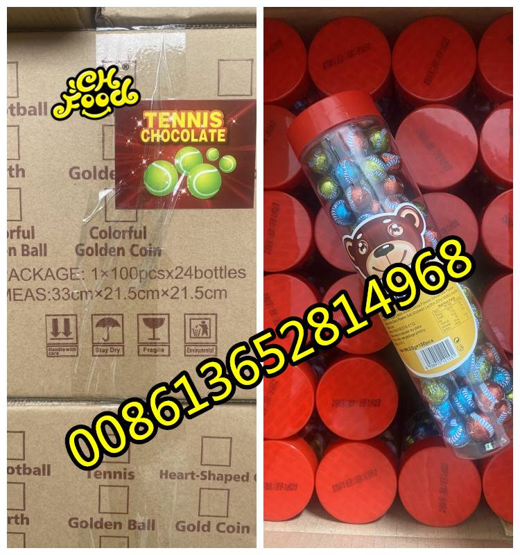 Strawberry Heart Dinosaur Egg Football Tennis Ball Golden Ball Earth Shaped Chocolate Candy Crispy Sweets