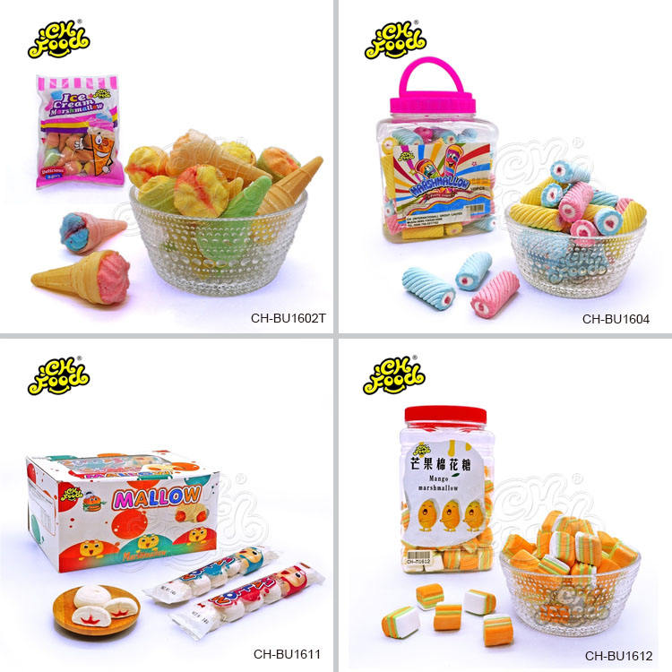 CHFOOD Hot sale twist marshmallow/Cotton Candy CH-M1607