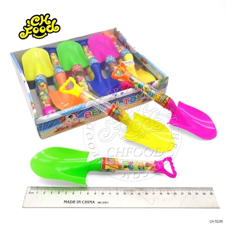 Beach Tools Tube Toy Candy With Chewing Gum