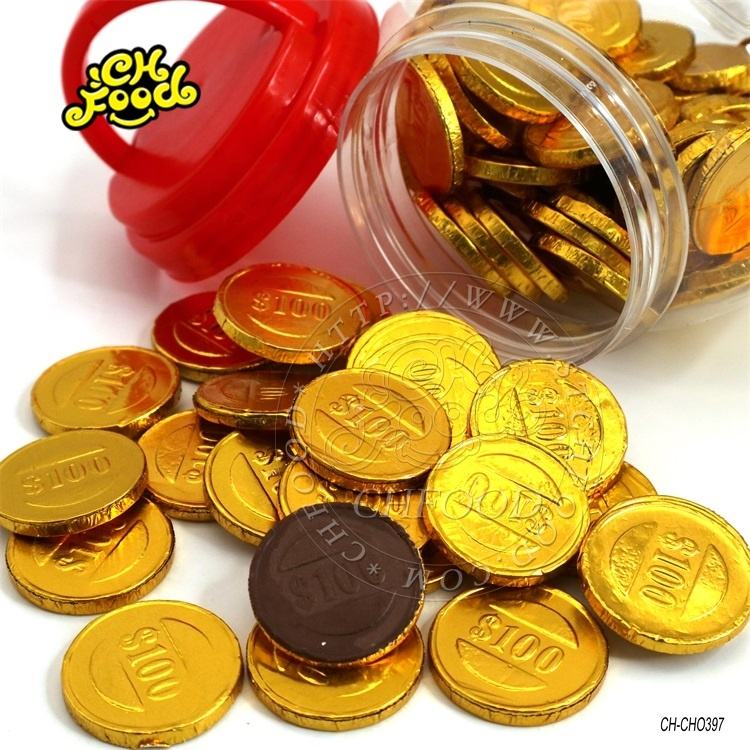 Yummy Halal Chocolate Gold Coin Sweet Candy