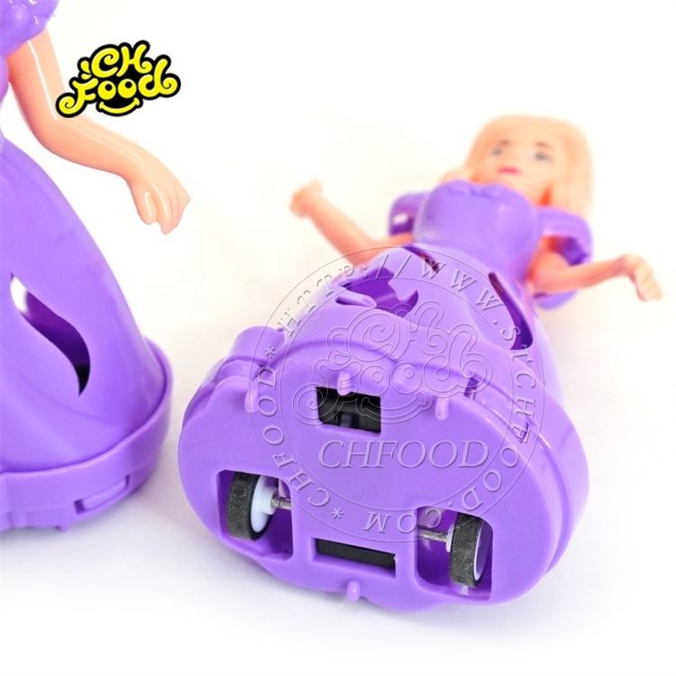Girls Novelty Pull-back Vehicle Princess Toy