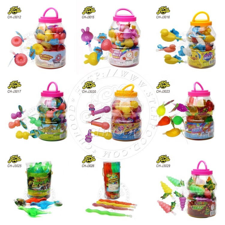 Wholesale Cute Cartoon Microphone Shape Jelly Candy for Children OEM China Jelly Pudding Candy Sweets Halal