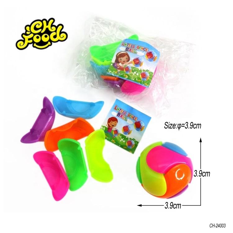 Small 4CM Plastic DIY Assembled Football Toys For Surprise Egg