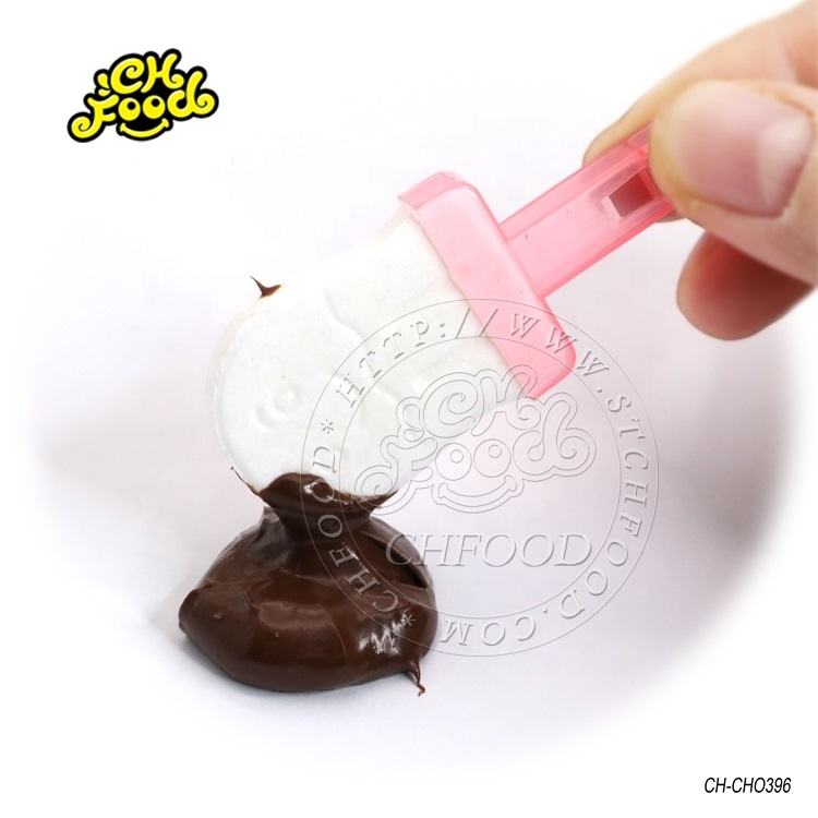 Chocolate Jam With Ice Cream Lollipop Tablet Candy