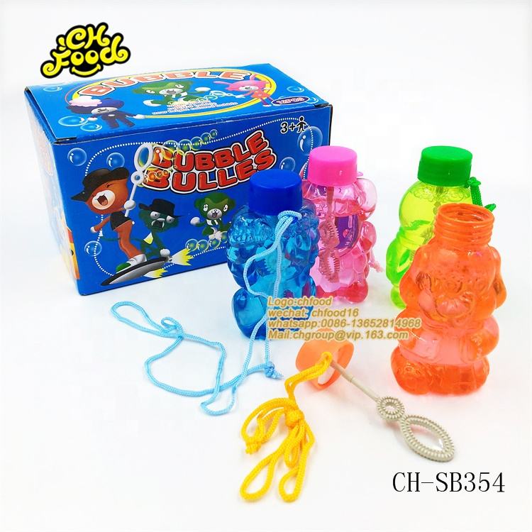 Summer Bubble Water Toys / Sheep Bottle With Maze Cap Soap Bubble
