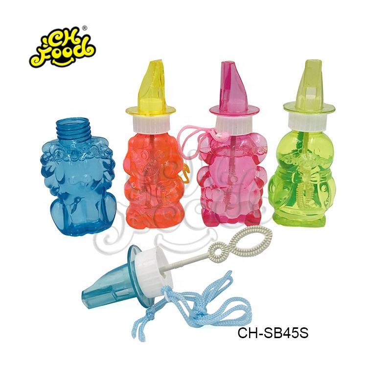 Summer Bubble Water Toys / Sheep Bottle With Maze Cap Soap Bubble