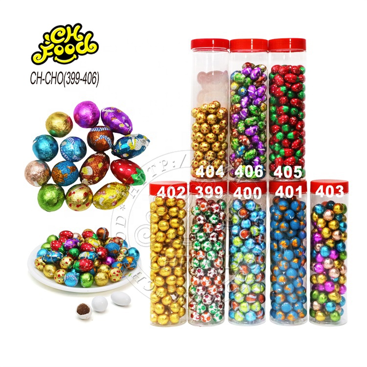 Strawberry Heart Dinosaur Egg Football Tennis Ball Golden Ball Earth Shaped Chocolate Candy Crispy Sweets