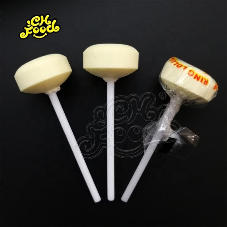 Ready To Ship Milk press lollipop candy CH-Y2002