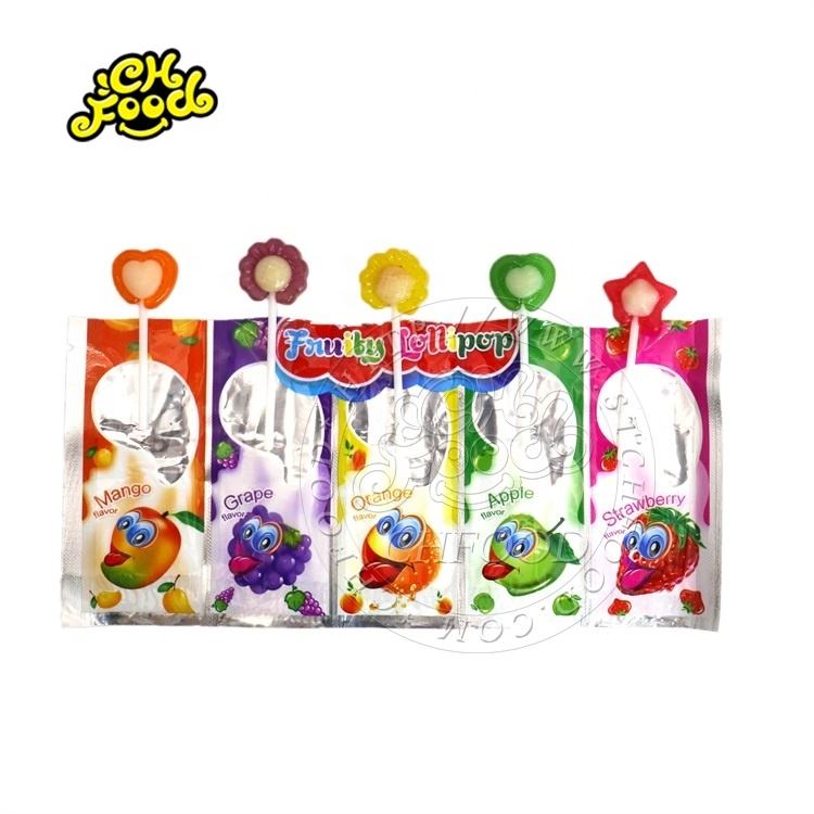 5 Stick Lollipop Candy Hard Candy Fruit Flavor pin pop lollipop