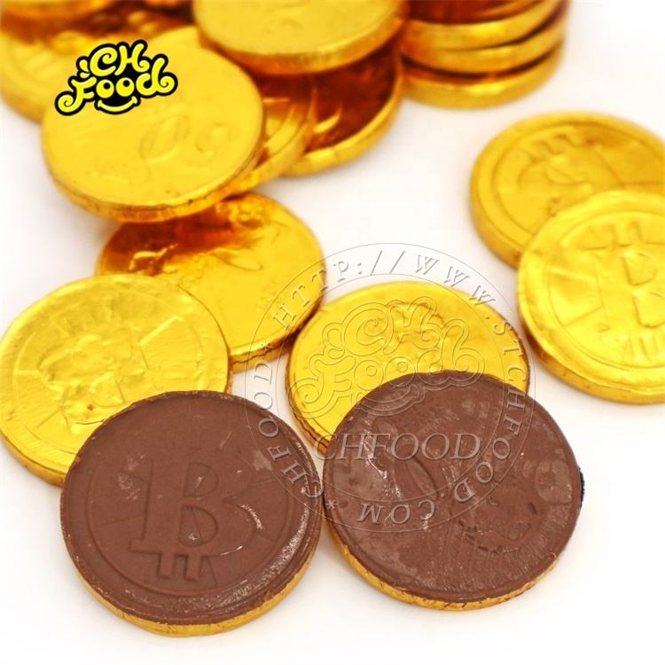 Chinese Colorful Chocolate Gold Coin