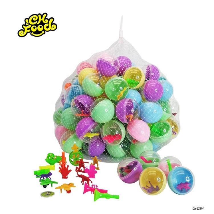 64mm Plastic Gashapon Capsule Egg Toys With Building Block Educational Toys