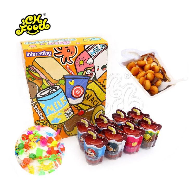 New Design Funny Juice Shape Chocolate Surprised Egg Toy Candy