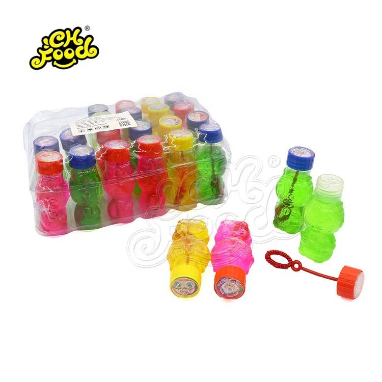 Summer Bubble Water Toys / Sheep Bottle With Maze Cap Soap Bubble