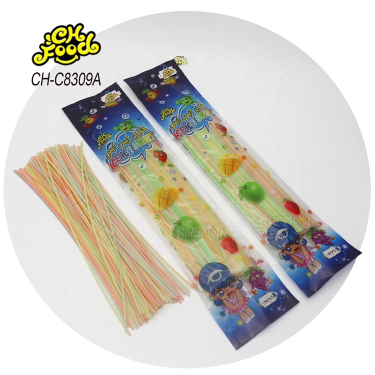 Custom Fruit Flavor Long Cc Stick Sour Powder Candy Sweets