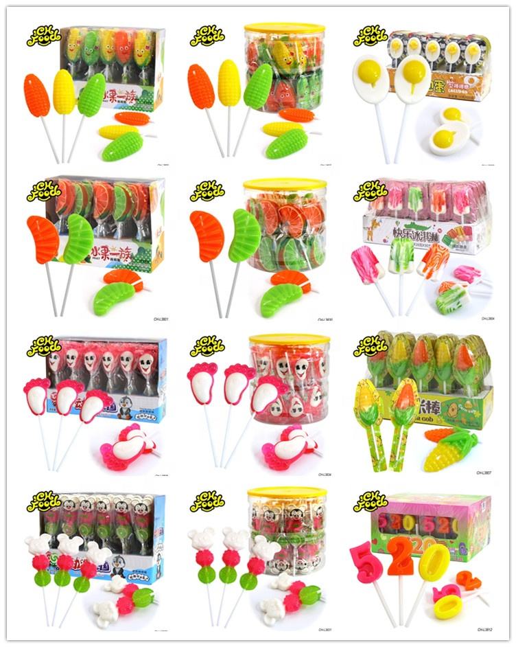 High Quality Fried Egg Shaped Lollipop Sweet Hard Candy