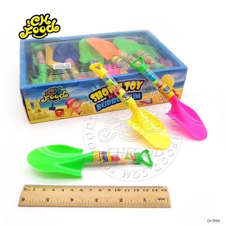 Beach Tools Tube Toy Candy With Chewing Gum