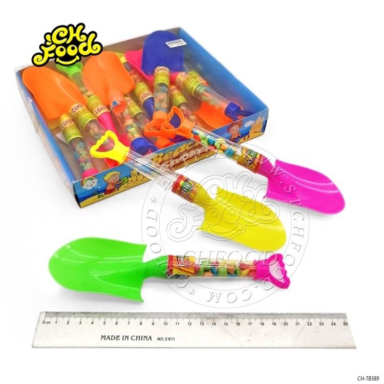 Beach Tools Tube Toy Candy With Chewing Gum