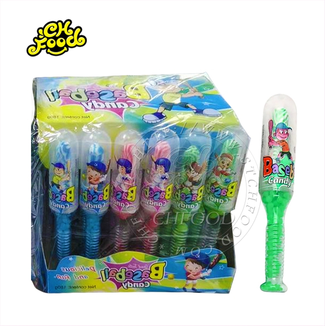 Halal Baseball Toys Candy Nipple Candy with Mini Fruit Hard Candy