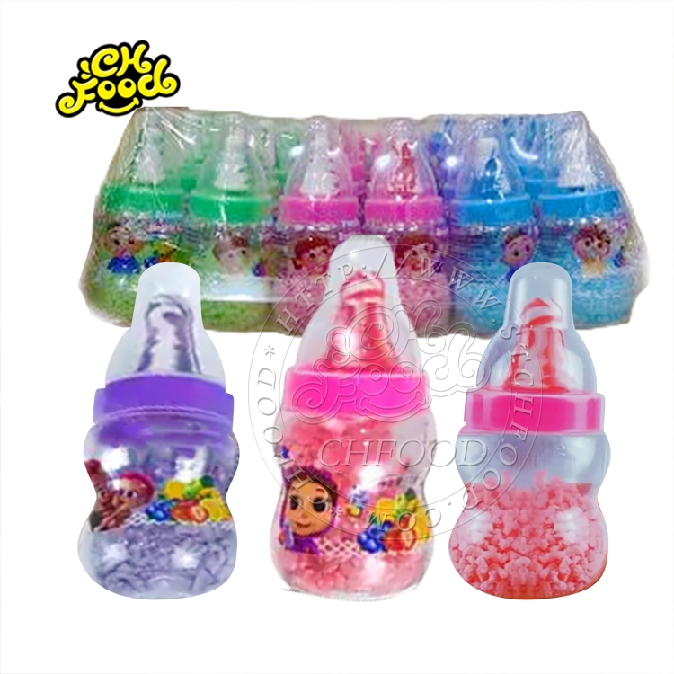 Baby Feeding Bottle Nipple Lollipop candy with Sour Powder Candy