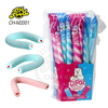 Factory Best Selling Halal Fruit Flavor Long Twist Stick Marshmallow with Jelly Filling Candy Supplier for Kids