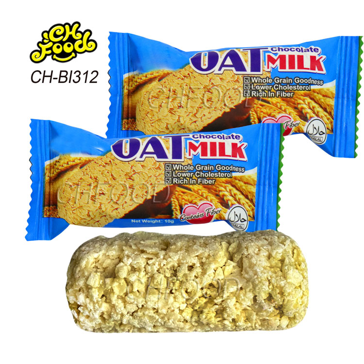 OAT BARS Original Taste Strawberry and Vanilla Flavour Instant Oat Candy OEM Oat Milk Chocolate bar