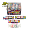 Low MOQ Wholesale Hot Selling Sour Fruit Flavor Roll Gummy Candy Sweets OEM Candy Shape Candy Toy for Kids