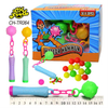 Hot Selling New Arrival Funny Plastic Meteor Hammer Toys with Candy Fruity Flavor Sweets Snack for Kids Wholesale and OEM Halal