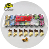 Small Butterfly Shape Candy Toy for Kids Chocolate Biscuits Cup Sweets Chocolate Jam Dip Cookies Ball Custom Halal Snack Food