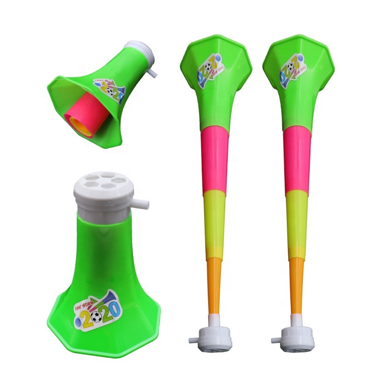 Wholesale 43CM Big Cheap Plastic Promotional Extension-type Horn Toy for Kids