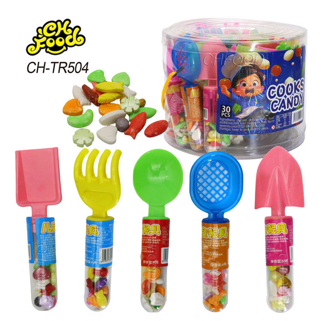 Cheap Plastic Summer Beach Toys Candy Tableware Cooks Toy Candy for Kids