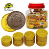 Halal Wholesale Hot Selling Golden Chocolate Coin Sweet Candy OEM Snack Food