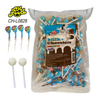 Hot Sale Halal Small Milk Chocolate Lollipop in Bag Watermelon rainbow Lollipop Hard Candy Custom Chinese Candy