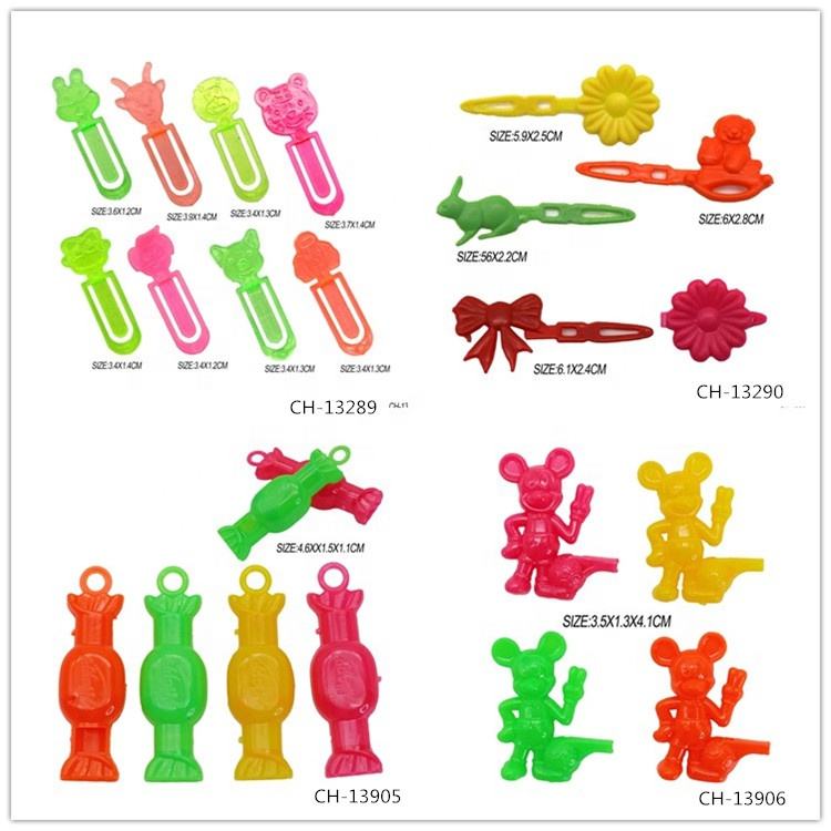 Creative Chinese Cheap Cartoon Mini Plastic Paper Clip Holder Promotional Toys
