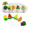 Assorted Sweet Watermelon Shape Lollipop Funny Fruit Lollipop Hard Candy
