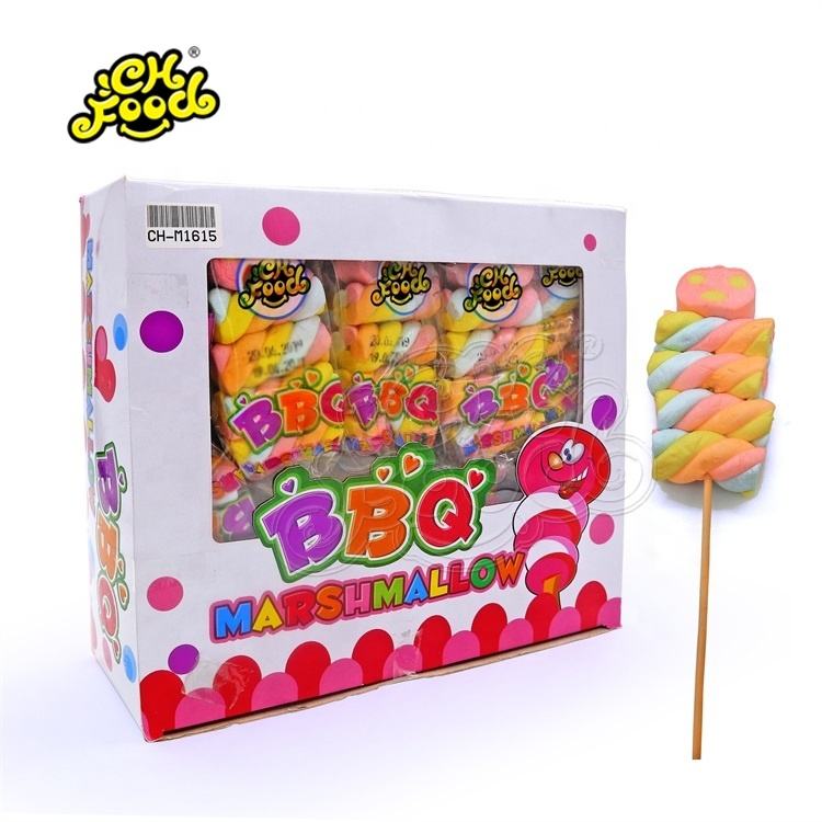 Marshmallow Lollipop Sweet Soft Candy