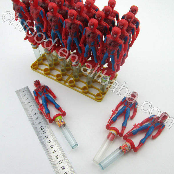 Spiderman Toy Candy,Plastic Spiderman Toys
