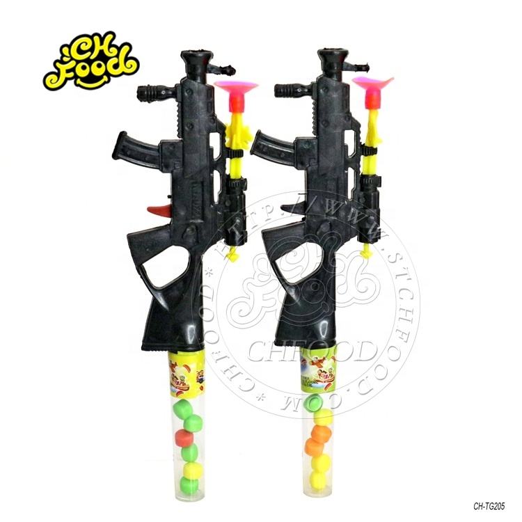 Popular Black AK Rifle Gun Toy Candy