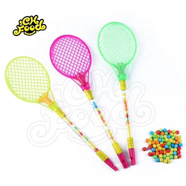 Wholesale Cheap Plastic Badminton Racket Toy Candy Kids