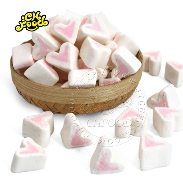 Wholesale Bulk Candy Heart Shape Marshmallows
