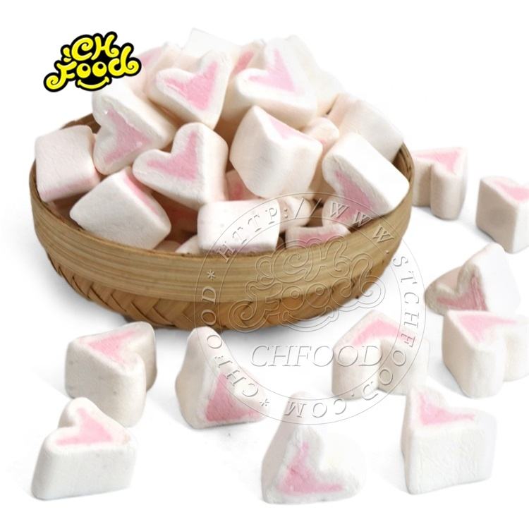 Wholesale Bulk Candy Heart Shape Marshmallows