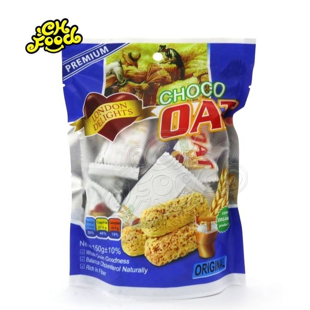 New Packaging Origin Milk Choco Oat Biscuit Snack