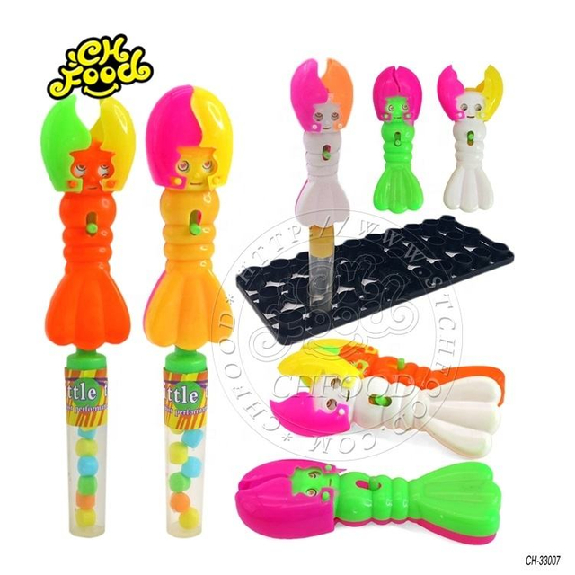 Girls Cute Lobster Princess Toy For Kids Wholesale Cheap Small Plastic Empty Candy toys
