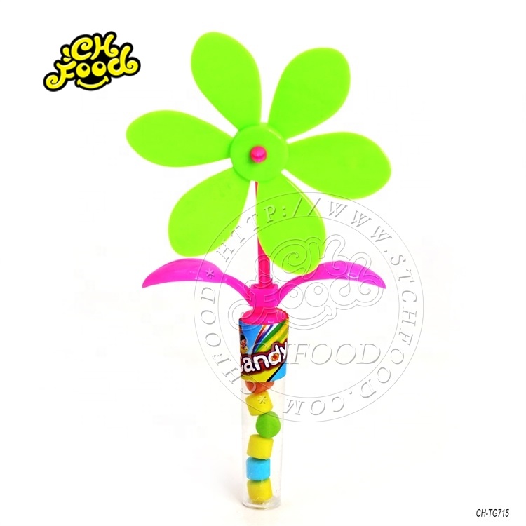 New Colorful Flower Windmill Toy Candy Low MOQ