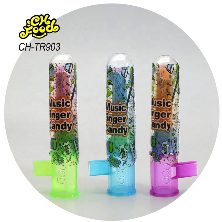 LOW MOQ Plastic Pop Whistle Lipstick Toy with Fruit Flavor Tablet Candy Lollipop Sweets Snack for Kids