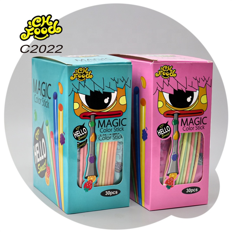 Custom CC Stick Sour Powder Candy Wholesale Fruit Flavor Sweet Candy for Kids
