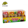 Wholesale and Custom Sugar Coated Cartoon Shape Jelly Gummy Candy Sweets Soft Candy Lollipop