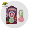 ODM Halloween Bracelet Candies Custom Colorful Sweet Edible Fruit Flavor Skull Pumpkin Tablet Candy for Kids