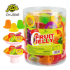 Pudding Jelly Cup in Pvc Bottle Halal Mix Fruit Flavor Jelly Candy Sweets for Kids Wholesale and OEM