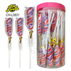 handmade Rainbow spiral twisty swirl stick lollipop candy sweets confectionery